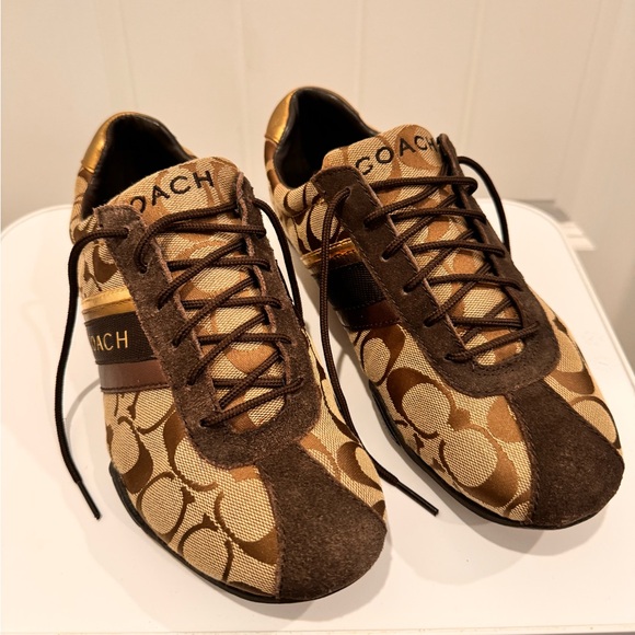 Coach Jayme sneakers EUC Size 8.5 - Picture 1 of 5